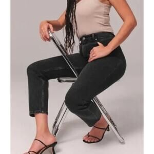Abercrombie & Fitch Jeans Womens 29 Black High Rise Skinny Stretch Denim Pants